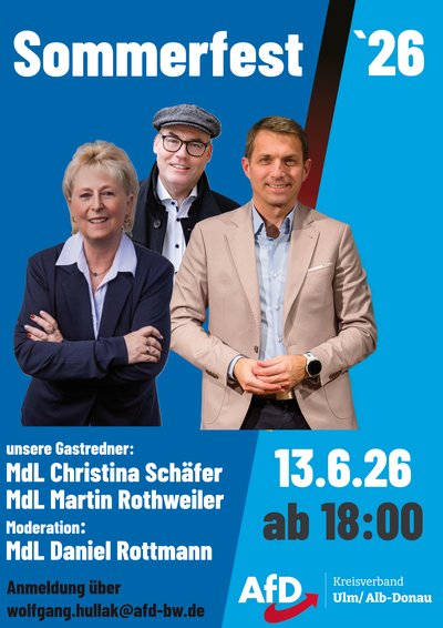 Event-Flyer Sommerfest 2026